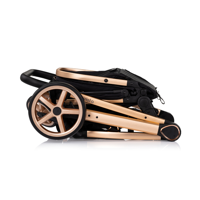Chipolino Baby transformable stroller "VISTA" blackberry KKVS02501BB