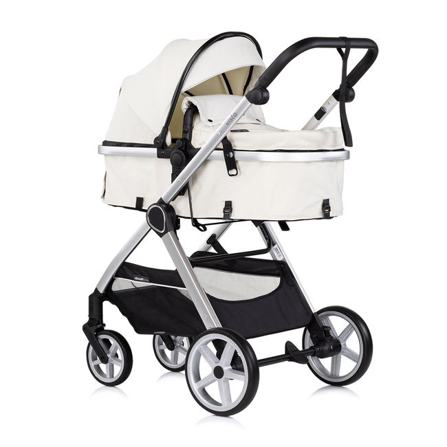 Chipolino VISTA 3 σε 1 Μεταμορφώσιμο καροτσάκι μωρού 0-22kg biscotta KKVS02504BI