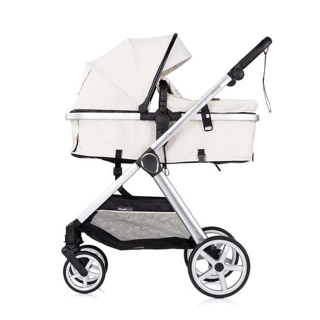 Chipolino VISTA 3 σε 1 Μεταμορφώσιμο καροτσάκι μωρού 0-22kg biscotta KKVS02504BI