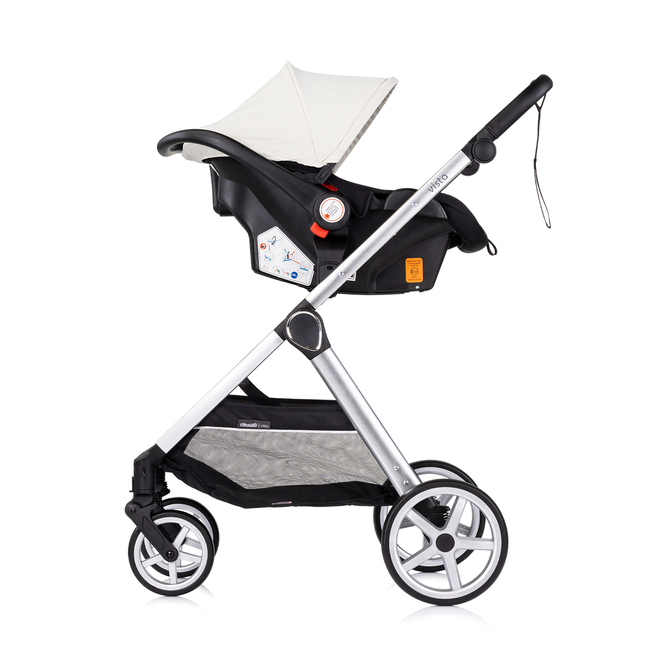 Chipolino VISTA 3 σε 1 Μεταμορφώσιμο καροτσάκι μωρού 0-22kg biscotta KKVS02504BI