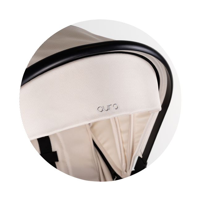 Chipolino Aura 3 in 1 Μεταμορφώσιμο καροτσάκι μωρού 0-22kg biscotta KKAUR02504BI