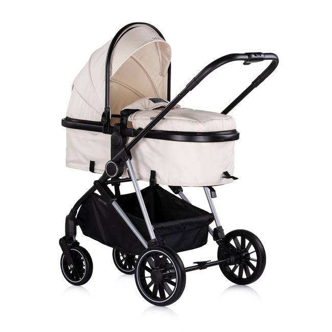 Chipolino Aura 3 in 1 Μεταμορφώσιμο καροτσάκι μωρού 0-22kg biscotta KKAUR02504BI