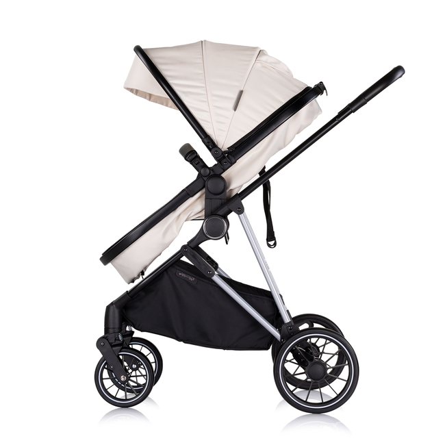 Chipolino Aura 3 in 1 Μεταμορφώσιμο καροτσάκι μωρού 0-22kg biscotta KKAUR02504BI