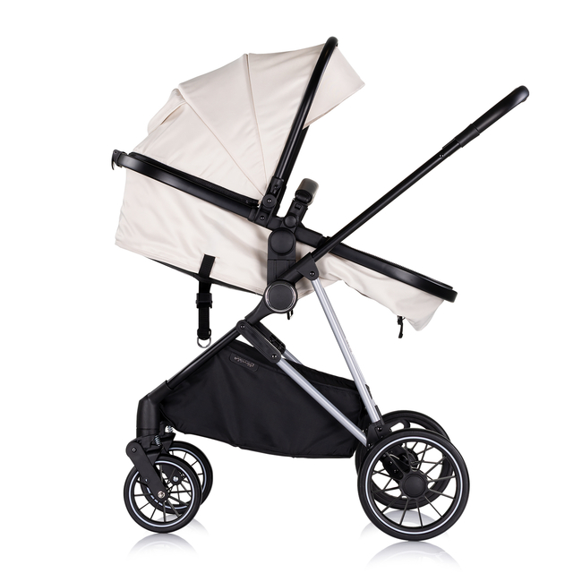 Chipolino Aura 3 in 1 Μεταμορφώσιμο καροτσάκι μωρού 0-22kg biscotta KKAUR02504BI