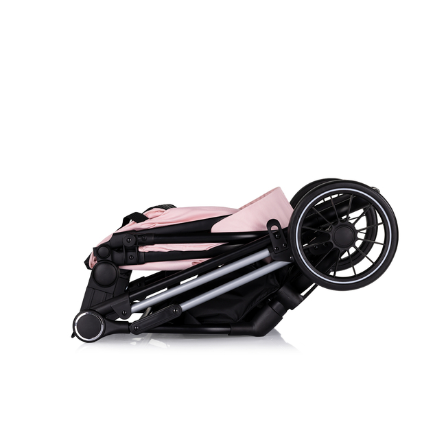 Chipolino Aura 3 in 1 Μεταμορφώσιμο καροτσάκι μωρού 0-22kg ροζ ζαχαρωτό KKAUR02506PM