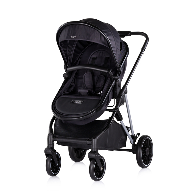 Chipolino Baby transformable stroller "AURA" blackberry KKAUR02501BB