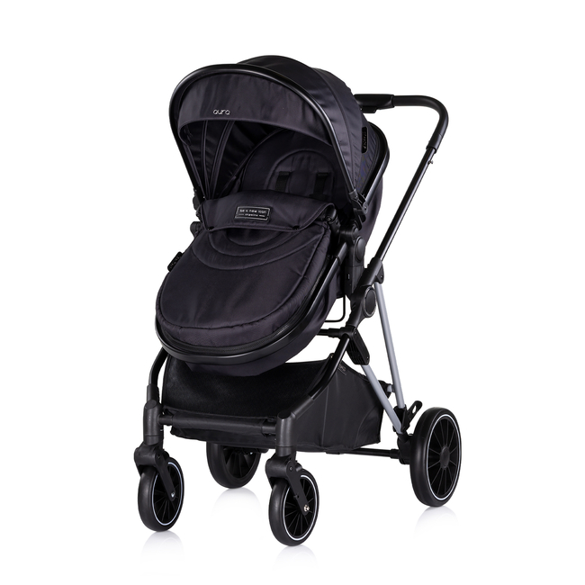 Chipolino Baby transformable stroller "AURA" blackberry KKAUR02501BB