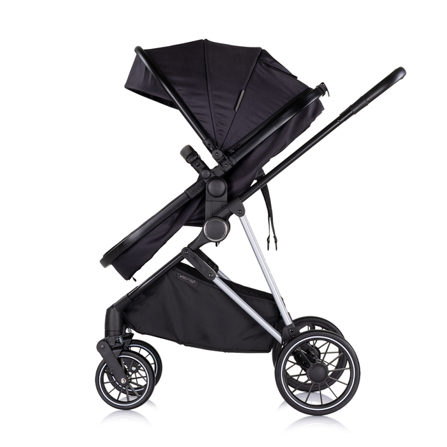 Chipolino Baby transformable stroller "AURA" blackberry KKAUR02501BB