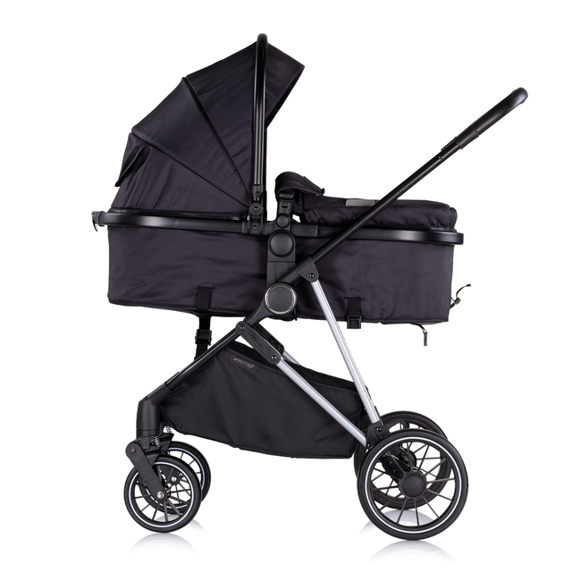 Chipolino Baby transformable stroller "AURA" blackberry KKAUR02501BB