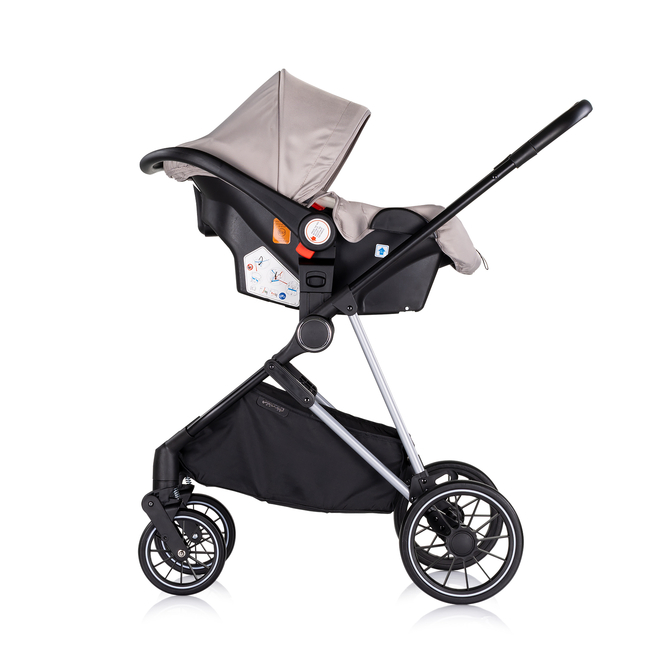 Chipolino Baby transformable stroller "AURA" tiramisu KKAUR02503TR