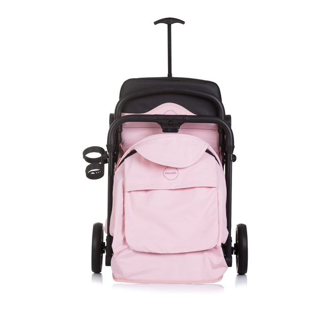 Chipolino PIXIE Καροτσάκι μωρού έως 22 κιλά ροζ ζαχαρωτό LKPX02505PM