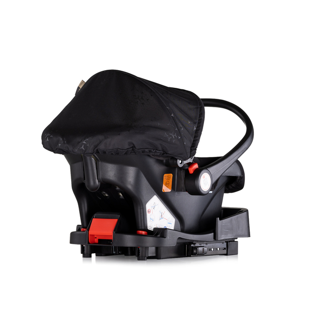 Chipolino Marbella 3 σε 1 Καροτσάκι μωρού 0-22kg βατόμουρο KKMRB02501BB