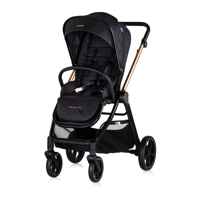 Chipolino Marbella 3 σε 1 Καροτσάκι μωρού 0-22kg βατόμουρο KKMRB02501BB