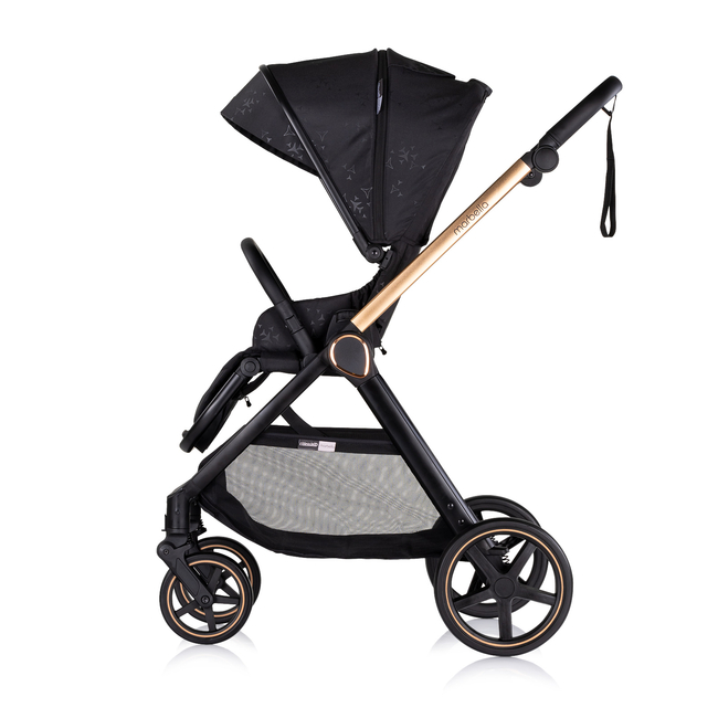 Chipolino Marbella 3 σε 1 Καροτσάκι μωρού 0-22kg βατόμουρο KKMRB02501BB
