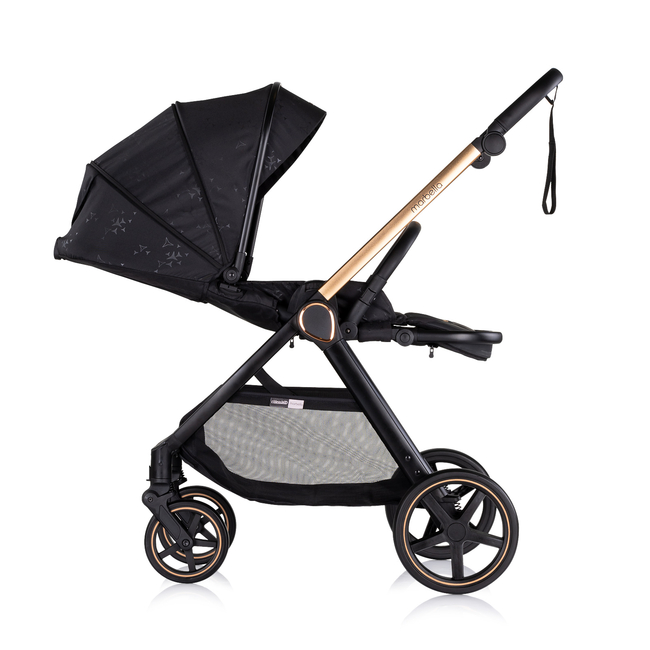 Chipolino Marbella 3 σε 1 Καροτσάκι μωρού 0-22kg βατόμουρο KKMRB02501BB