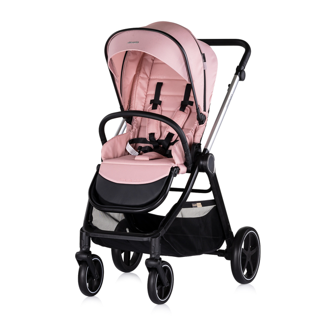 Chipolino Baby stroller 3 in 1 "Marbella" pink marshmallow KKMRB02505PM