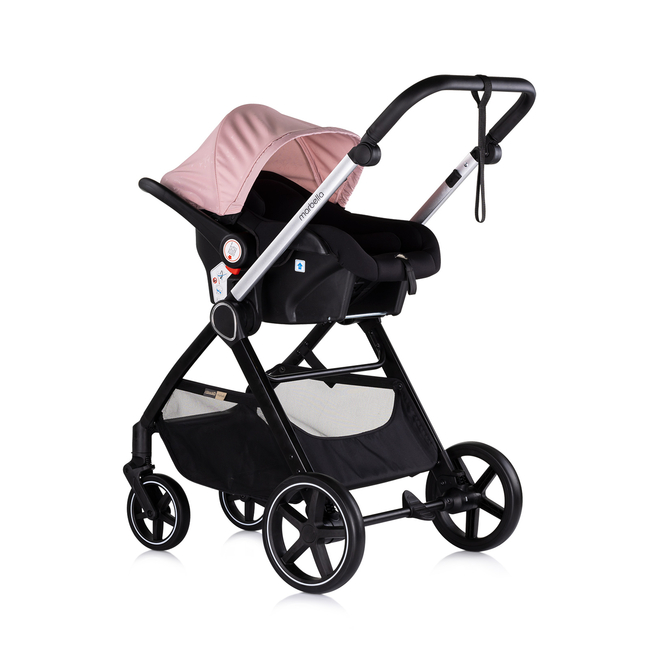Chipolino Baby stroller 3 in 1 "Marbella" pink marshmallow KKMRB02505PM