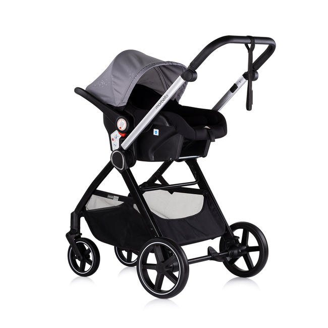 Chipolino Marbella 3 σε 1 Καροτσάκι μωρού 0-22kg cloud grey KKMRB02502CL