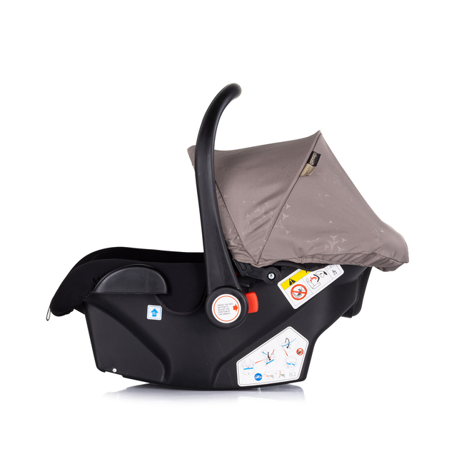 Chipolino Baby stroller 3 in 1 "Marbella" tiramisu KKMRB02503TR