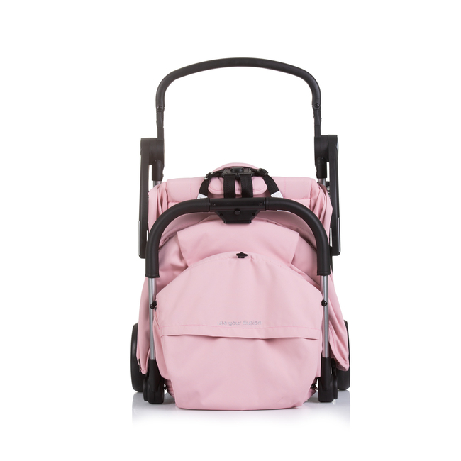 Chipolino Baby Stroller 0+, up to 22 kg, 3D autofold "Illusion"pink marshmellow LKILU0256PM
