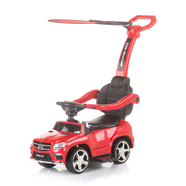 Chipolino MERCEDES BENZ GL63 AMG Αυτοκίνητο με λαβή γονέα κόκκινο ROCAMGC182RE