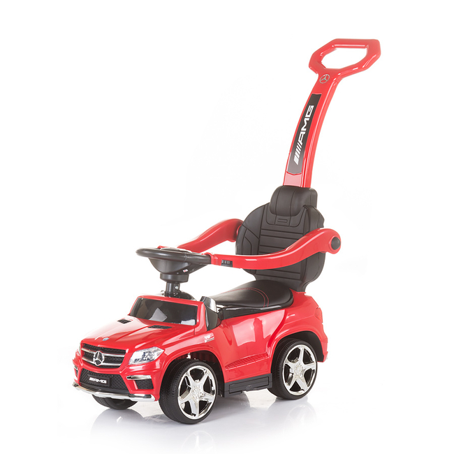 Chipolino MERCEDES BENZ GL63 AMG Αυτοκίνητο με λαβή γονέα κόκκινο ROCAMGC182RE