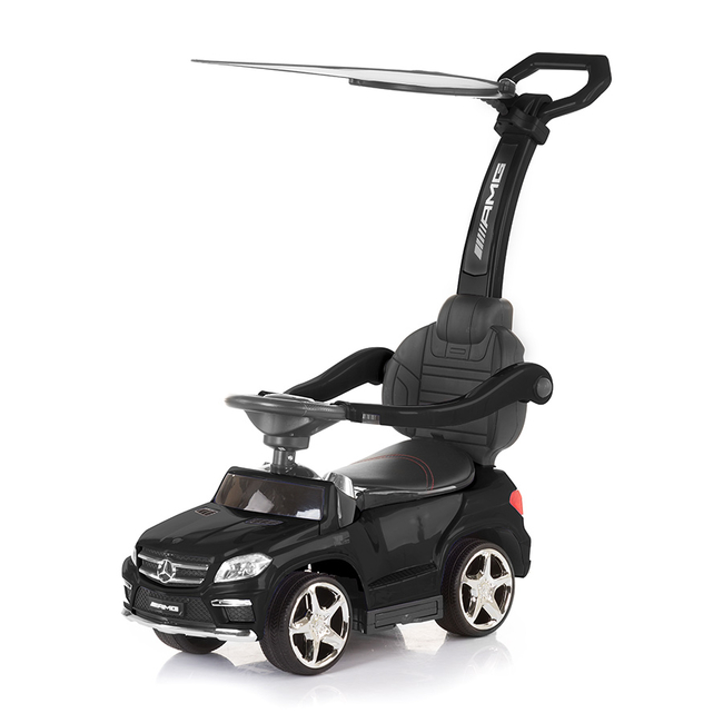 Chipolino MERCEDES BENZ GL63 AMG Αυτοκίνητο με λαβή γονέα μαύρο ROCAMGC185BK