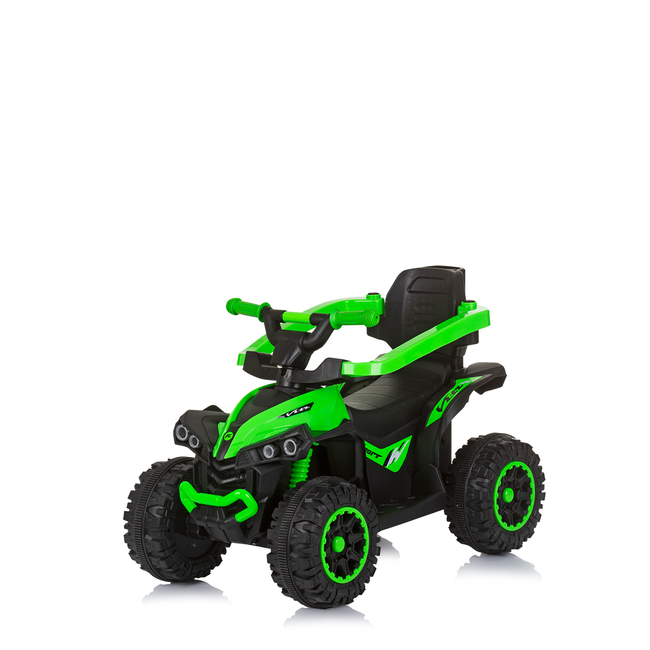 Chipolino Ride on car with handle and canopy "ATV" green ROCAHC02305GR