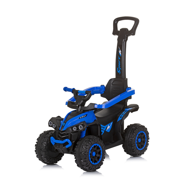 Chipolino ATV αυτοκίνητο με λαβή γονέα και θόλο μπλε ROCAHC02302BL