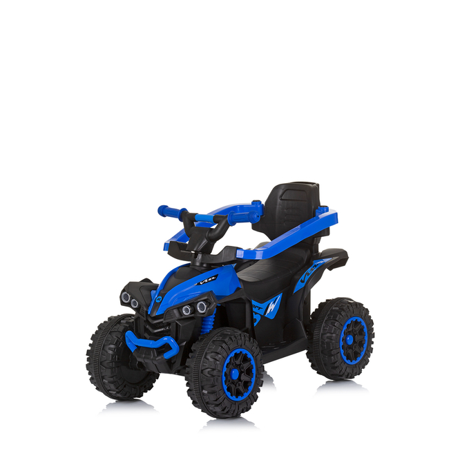 Chipolino ATV αυτοκίνητο με λαβή γονέα και θόλο μπλε ROCAHC02302BL