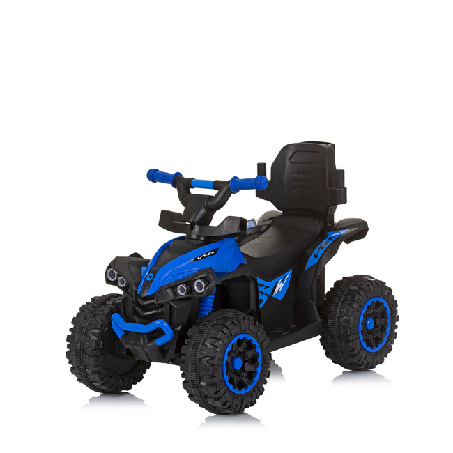 Chipolino ATV αυτοκίνητο με λαβή γονέα και θόλο μπλε ROCAHC02302BL