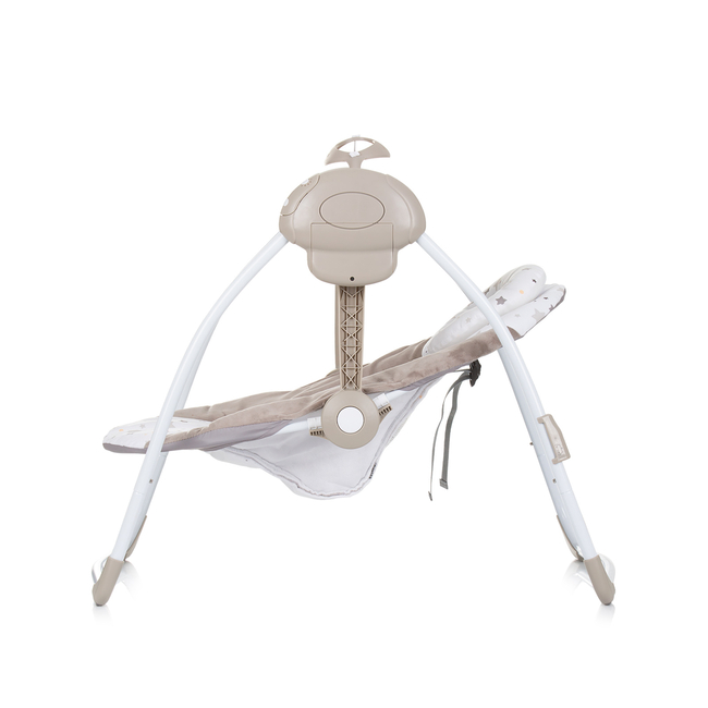 Chipolino Moonlight Ηλεκτρική κούνια ρηλάξ μωρού macadamia LSHMN0241MA