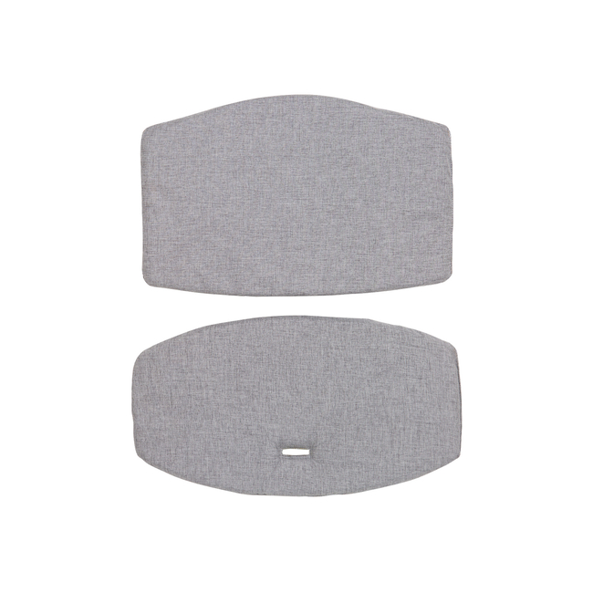 Chipolino High chair padded insert - set of two cushions - grey STHSET0242G