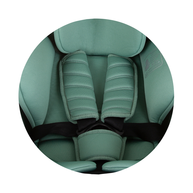 Chipolino TOURINO I-SIZE 40-150 cm ISOFIX 360 Περιστρεφόμενο Κάθισμα αυτοκινήτου παστέλ πράσινο STKTRN02406PG