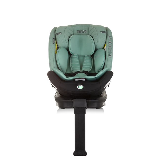 Chipolino TOURINO I-SIZE 40-150 cm ISOFIX 360 Περιστρεφόμενο Κάθισμα αυτοκινήτου παστέλ πράσινο STKTRN02406PG