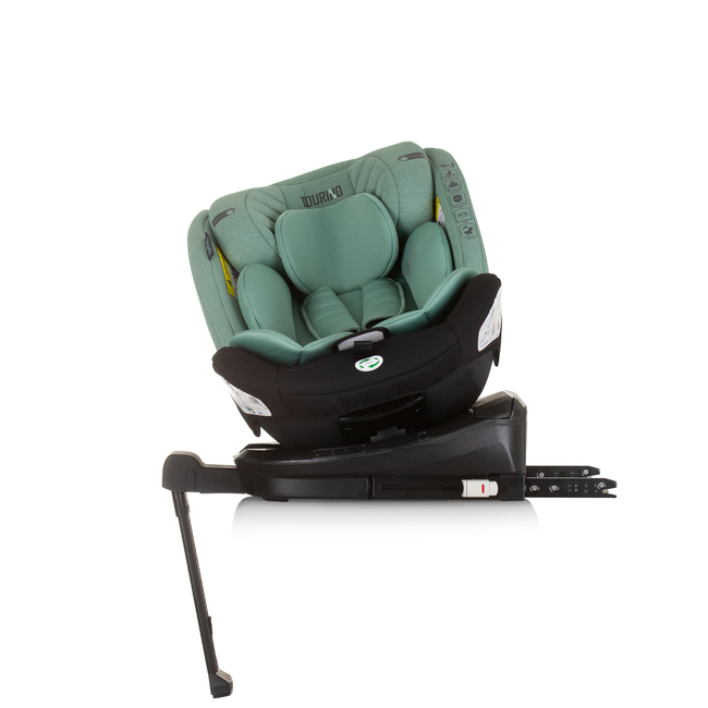 Chipolino TOURINO I-SIZE 40-150 cm ISOFIX 360 Περιστρεφόμενο Κάθισμα αυτοκινήτου παστέλ πράσινο STKTRN02406PG