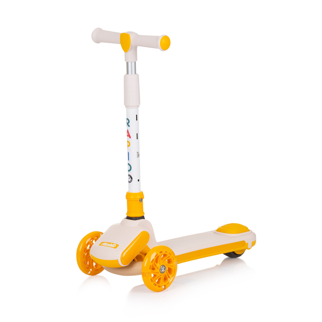 Chipolino Rapido Πατίνι έως 50kg Led κίτρινο DSRAP0244YE