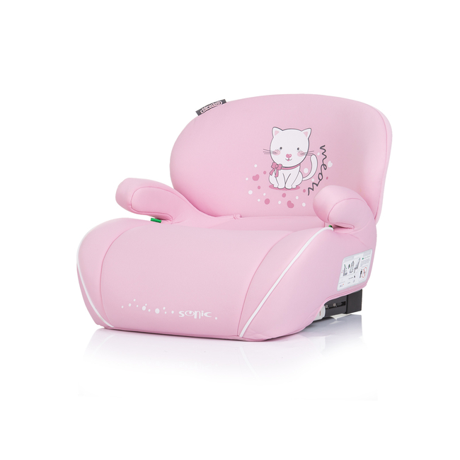 Chipolino Car seat I-SIZE 125-150 cm ISOFIX "SONIC" kitten SDKSN02506KI