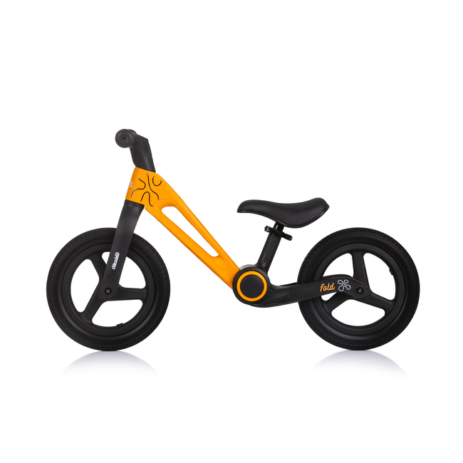 Chipolino Balance toy on wheels - foldable "Fold X" orange DIKFX0253OR