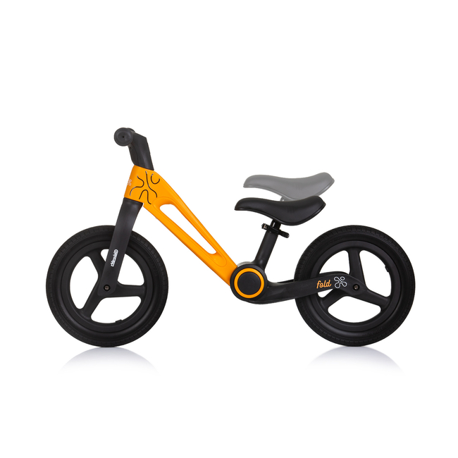 Chipolino Balance toy on wheels - foldable "Fold X" orange DIKFX0253OR