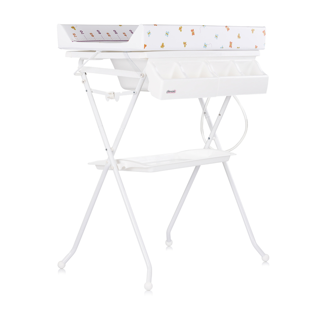 Chipolino Aqua Πυσσόμενη Μπανιέρα με βάση μπάνιου και αλλαξιέρα Little Farm SHVAQ0243LF