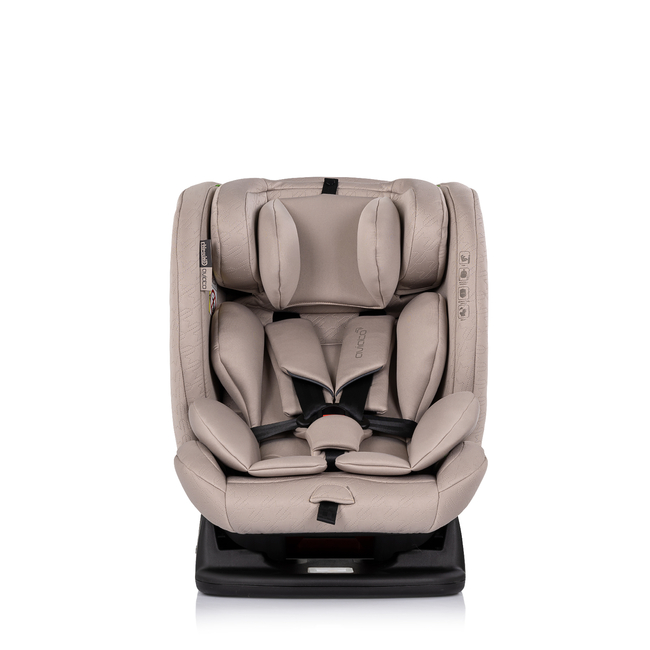 Chipolino Car seat I-SIZE 40-150 cm "AVIATO" tiramisu STKAVT02503TI