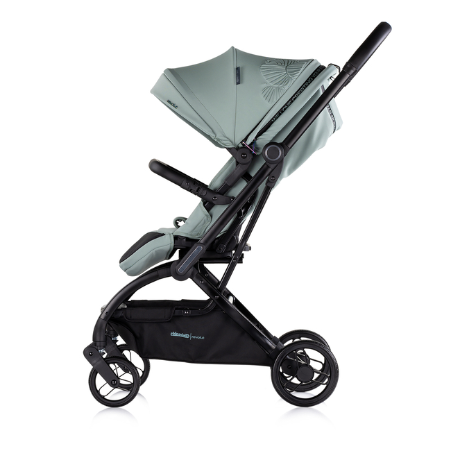 Chipolino Baby stroller 360 seat rotation "REVOLUT" basil LKRV02505BA