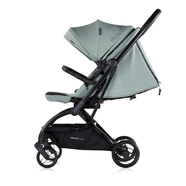 Chipolino Baby stroller 360 seat rotation "REVOLUT" basil LKRV02505BA