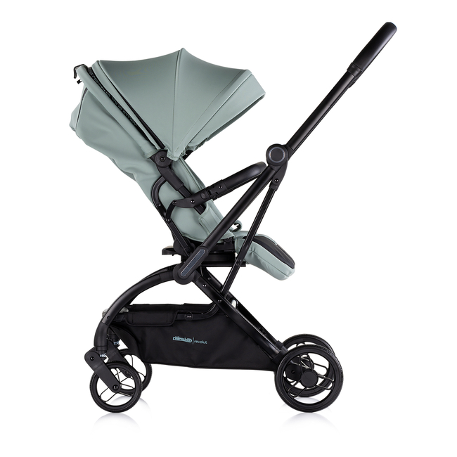Chipolino Baby stroller 360 seat rotation "REVOLUT" basil LKRV02505BA