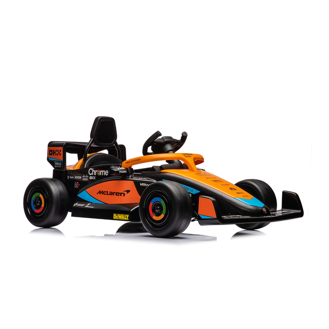 Chipolino McLaren Formula 1 Electric Car Orange ELKMCLF251O