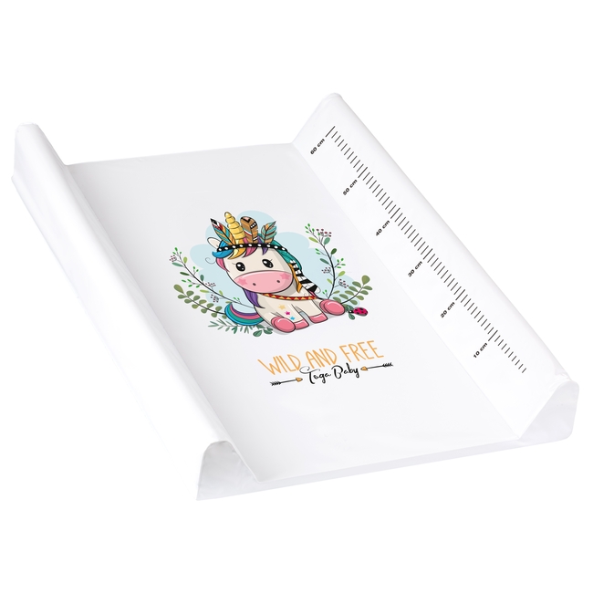 Chipolino Σκληρή Αλλαξιέρα Μωρού 50x70cm WILD & FREE UNICORN PZP020WF01UN