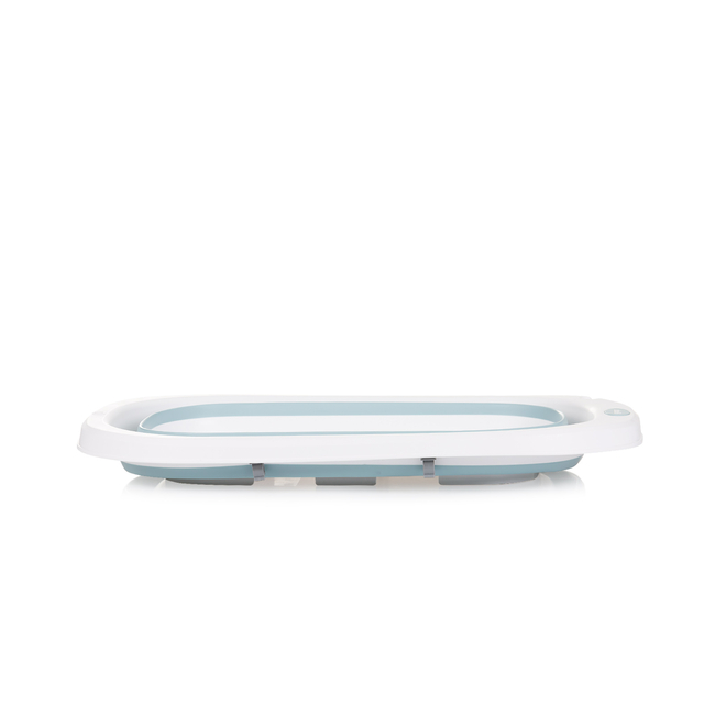Chipolino Bath tub with bath stand and changing mat "Fiore" blue SHVFI0242BL