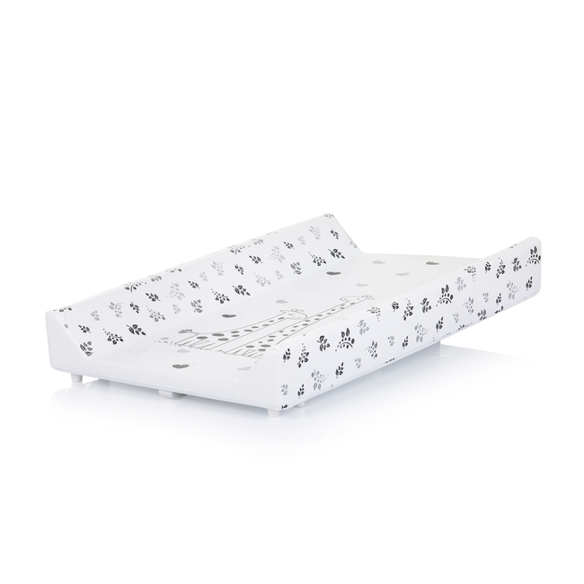 Chipolino Comfort Σκληρή Αλλαξιέρα Μωρού 50x80cm Καμηλοπάρδαλη γκρι PZPC02401GG