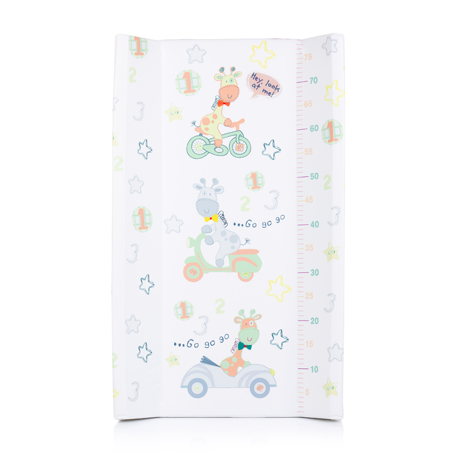 Chipolino Comfort Σκληρή Αλλαξιέρα Μωρού 50x80cm Τρεις καμηλοπαρδάλεις PZPC02402TG